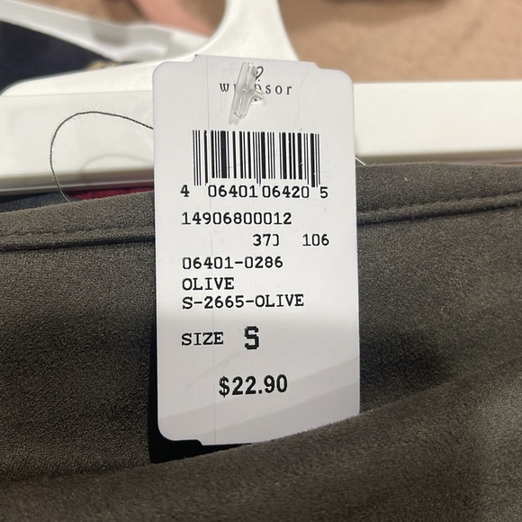 Windsor Mini skirt small Olive - Picture 3 of 5